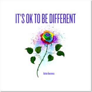 It's Ok To Be Different Posters and Art